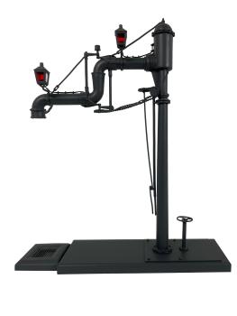 Wasserkran mit doppeltem Ausleger